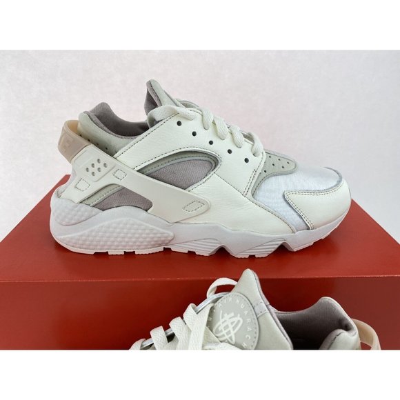 Nike Air Huarache Sail Light Bone Women's Sneakers Shoes White Cream - Picture 5 of 12